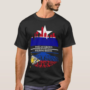 T-shirt Texas Dallas demi-racines philippines Dallasite Ph