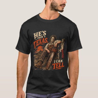 T-shirt Texas en profondeur, Halloween Chainsaw Horreur