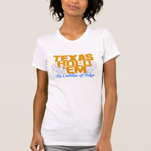 T-shirt Texas Hold 'Em chemise - choisir style & couleur