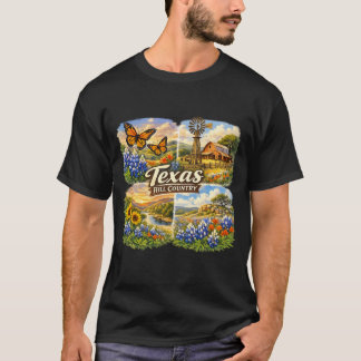 T-shirt Texas in spring 