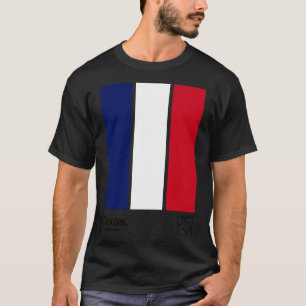 T-shirt Texas Original Texan Drapeau Design de couleurs es