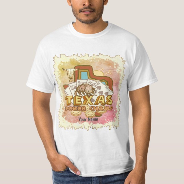 T-shirt Texas Poker (Devant)
