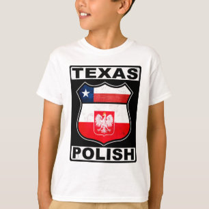 T-shirt Texas Polonais Américain