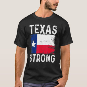 T-shirt Texas Strong Pray For Texas Flag Map 1