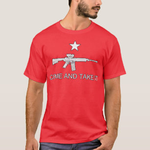 T-shirt Texas Style Come and Take It AR15