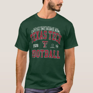 T-shirt Texas Tech Red Raiders Orange Bowl 202526 CFP Quar