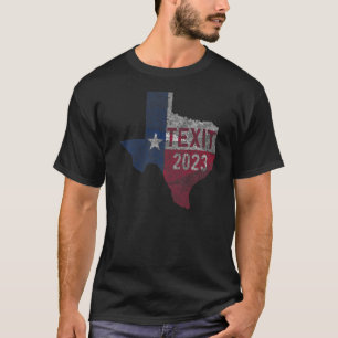 T-shirt Texit 2023 Texas Pride détendu Tx State Seced