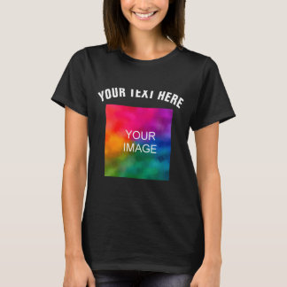 T-shirt Text Upload Photo Template Boys Kids Modern _1