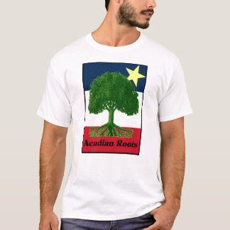 T-shirt Texte acadien des racines W