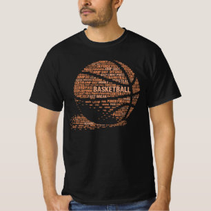 T-shirt Texte Basketball - Cadeau Cool pour Amateur de Bas