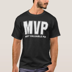 T-shirt Texte blanc Pop le plus utile