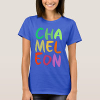 Texte coloré de Chameleon