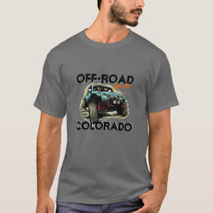 T-shirt Texte de la Personnaliser ATV 4X4 hors route du Co