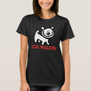 T-shirt Texte de marche du chien Service.Walker.w/custom