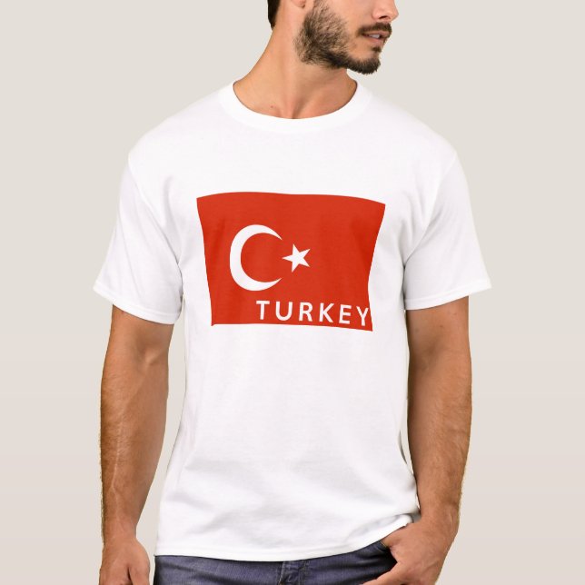T-shirt texte de nom de symbole de drapeau de pays de (Devant)
