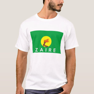 T-shirt texte de nom de symbole de drapeau de pays du