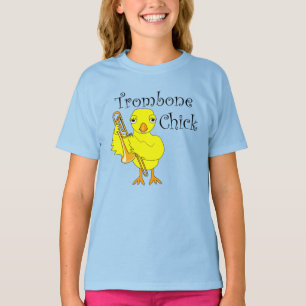 T-shirt Texte de sélection Trombone
