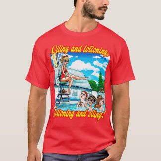 T-shirt TEXTE d'ébullition et de pose