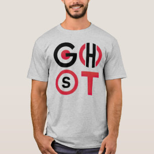 T-shirt Texte du fantôme