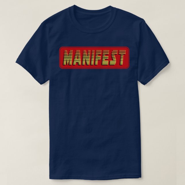 T-shirt Texte du manifeste (Design devant)