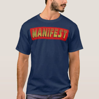 T-shirt Texte du manifeste