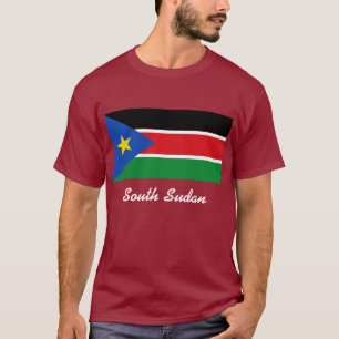 T-shirt texte du sud du Soudan