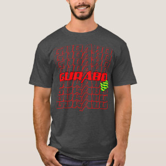 T-shirt Texte en cascade Gurabo