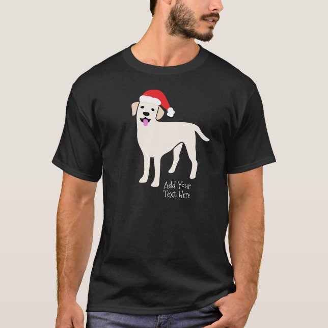 T-shirt Texte personnalisé de l'extracteur de Noël Labrado (Devant)