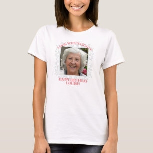 T-shirt Texte photo personnalisé Créez votre propre 80e