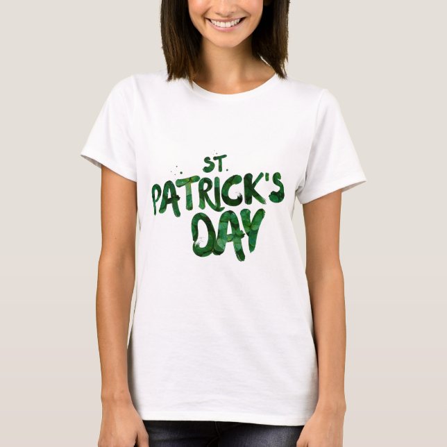 T-shirt Texte st-patrick (Devant)