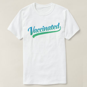 T-shirt Texte vacciné