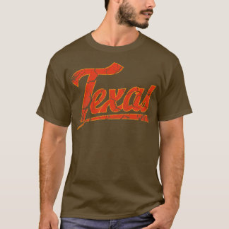 T-shirt Texte Vintage du Texas