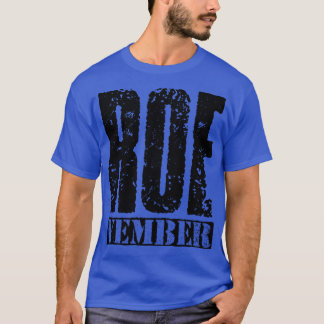 T-shirt Texte Vintage noir Roevember