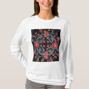 T-shirt Textile japonais Kimono vintage (Bingata)