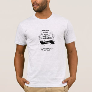 T-shirt Textographie calligraphie citations motivationnell