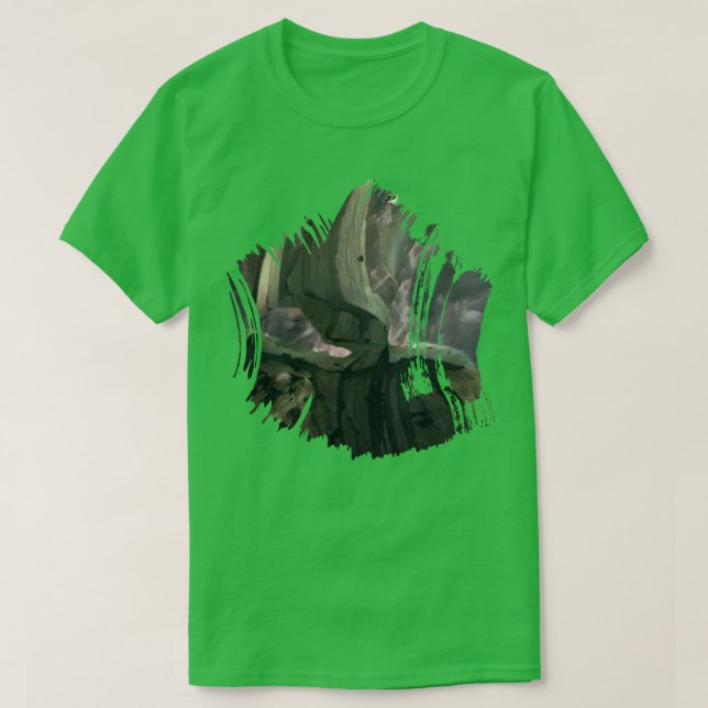 T-shirt Texture de l'oeuvre avec une petite touche abstrai (Design devant)