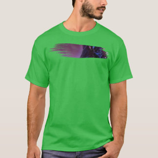 T-shirt Texture de l'oeuvre avec une petite touche d'abstr