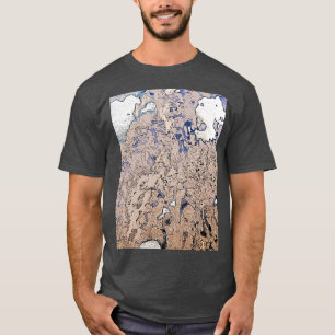 T-shirt Texture de style géologique 4