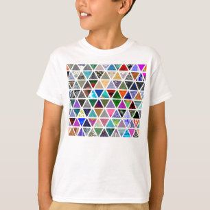 T-shirt Textures triangulaires