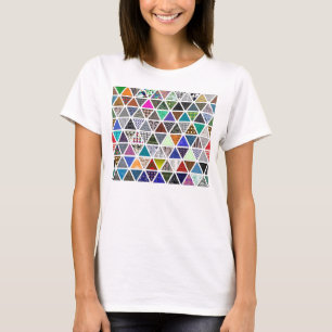 T-shirt Textures triangulaires 02
