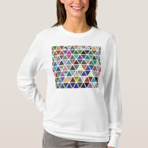 T-shirt Textures triangulaires 02