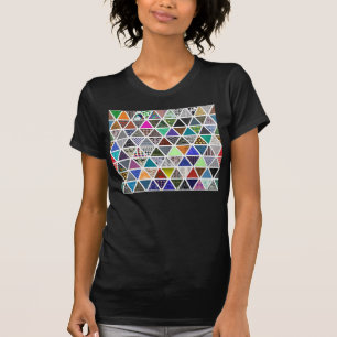 T-shirt Textures triangulaires 02