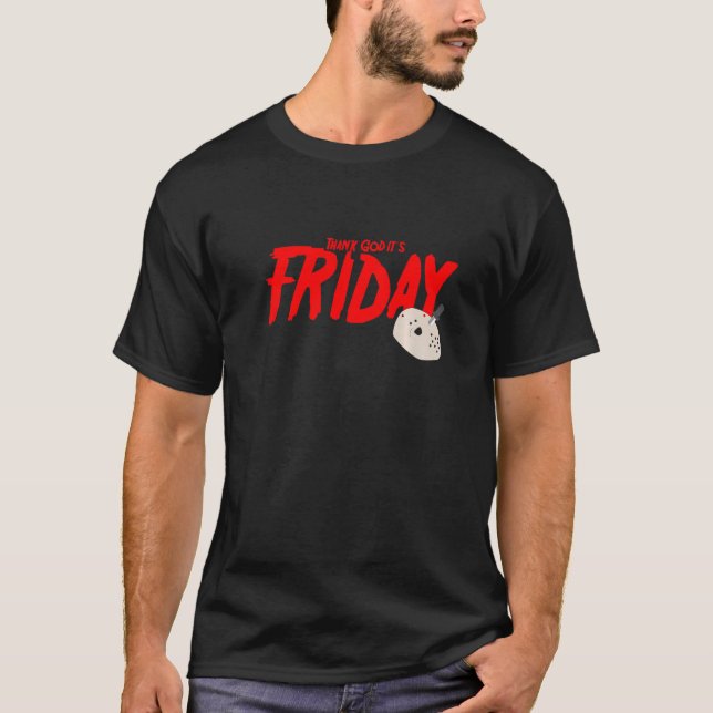 T-shirt Tgif  Thank God It's Friday (Devant)