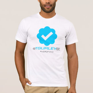 T-shirt @TGurley81 - Vérifié