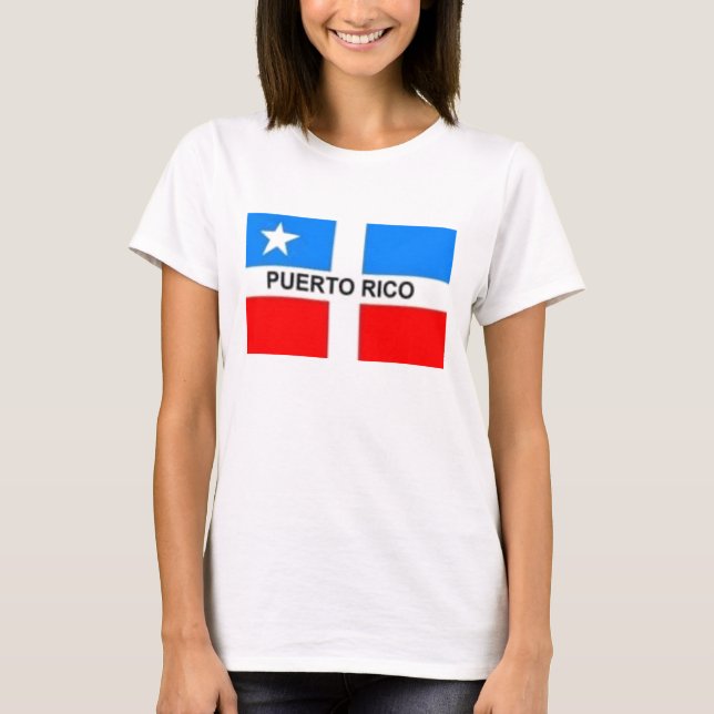 T-shirt th_PUERTORICOSFLAG (Devant)