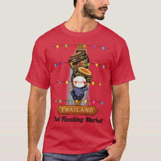 T-shirt Thai Floating Market