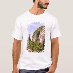 T-shirt Thaïlande, mer d'Andaman. Îles d'Ao Phang Nga dans