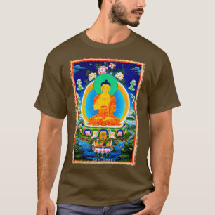 T-shirt Thangka oriental Cool Prabhutaratna Bouddha