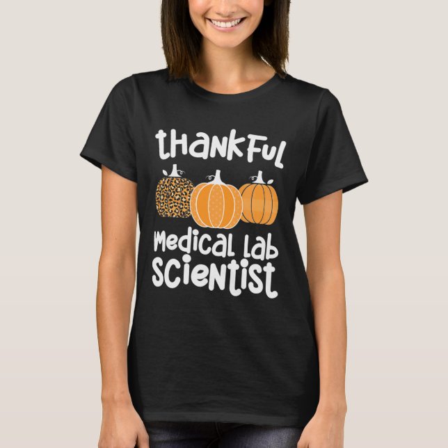 T-shirt Thankful Medical Lab (Devant)