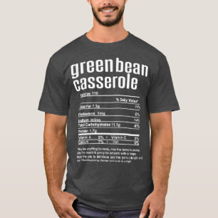 T-shirt Thankgiving Christmas Green Bean Casserole Fait